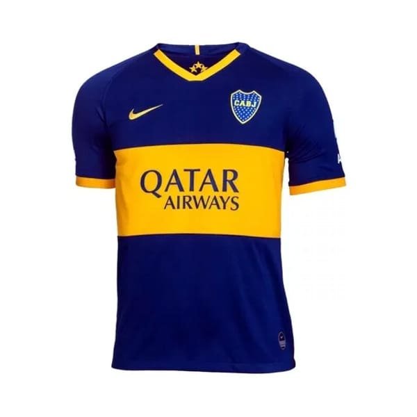 Camiseta Boca Juniors 2019/2020 Qatar Titular Original | ARGENSEND