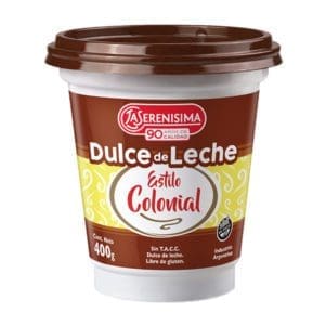 La Serenísima - Dulce de Leche Estilo Colonial 400gr - 12 Unidades