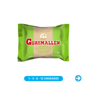 Guaymallen - Alfajor Relleno de Membrillo