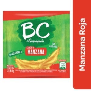BC - Jugo en Polvo Manzana Sobre 8,5gr