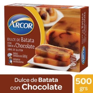 Arcor - Dulce de Batata con Chocolate Sin Tacc 500gr