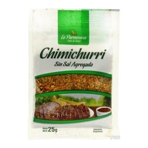 La Parmesana - Chimichurri Sin Sal Agregada Sobre 25gr - 6 sobres
