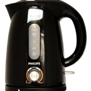 Pava electrica Philips HD4691 Negra 12L Temperature Mate