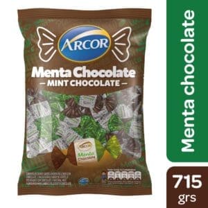Arcor - Caramelos Menta - Chocolate 715gr