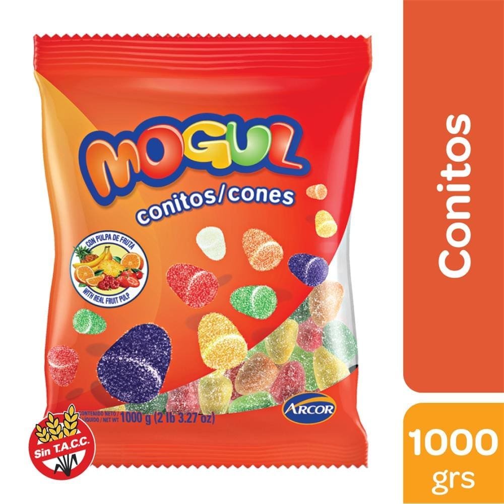 Argensend Gomitas Surtido Mogul Arcor Paquete 1 Kilo