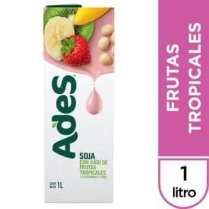 Ades - Jugo de Soja Frutas Tropicales Tétrabrik 1lt