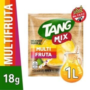 Tang - Jugo en Polvo Multifruta Sobre 20gr - 20 Unidades
