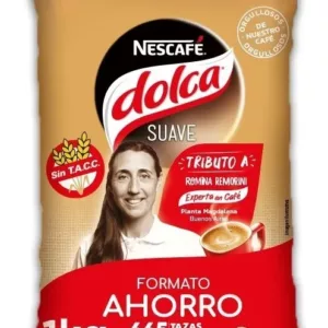 Nescafé - Café Instantáneo Soluble Dolca Suave 1kg
