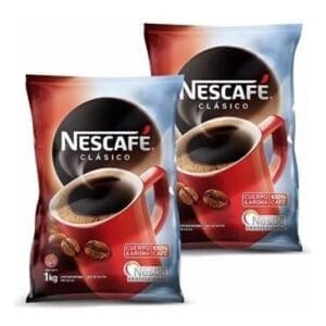 Nescafé - Café Instantáneo Clásico granulado Soluble 2kg