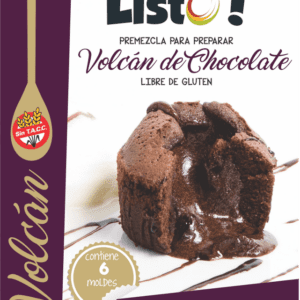 123 Listo - Premezcla para Volcan de Chocolate! 300gr Sin Tacc