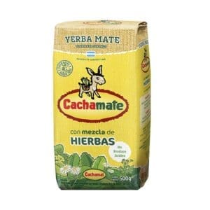 Cachamate - Yerba Mate Mezcla de Hierbas 500gr Amarillo