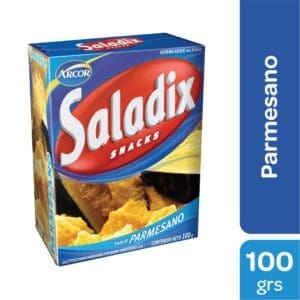 Saladix - Snack Sabor Parmesano 100gr - 3 Unidades