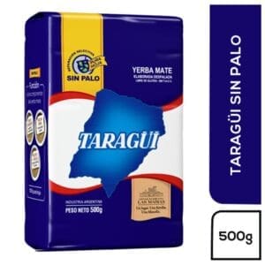 Taragüi - Yerba Mate Sin Palo 500gr Azul