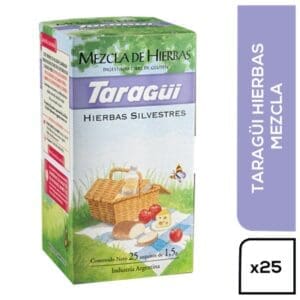 Taragüi - Té Mezcla de Hierbas Caja 25 SAquítos