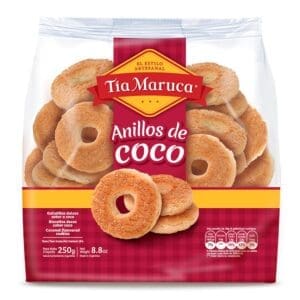 Tía Maruca - Galletitas Dulces Anillos de Coco 250gr