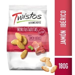 Twistos - Tostaditas Jamon Iberico 155gr