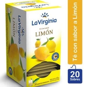 La Virginia - Té de Limón Caja 20 SAquítos