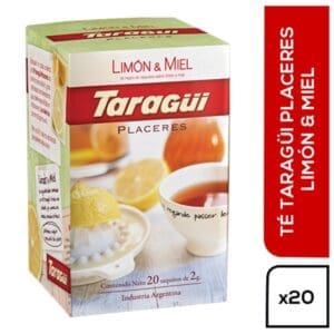 Taragüi - Té Limón y Miel Caja 20 SAquítos