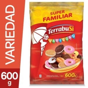 Terrabusi - Galletitas Variedad Dulces 600gr - Caja 18 Unidades