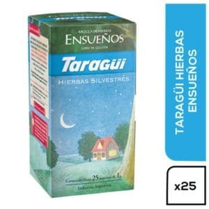 Taragüi - Té Mezcla de Hierbas Ensueños Caja 25 SAquítos