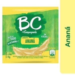BC - Jugo en Polvo Ananá Sobre 8,5gr