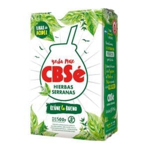 CBSÉ - Yerba Mate Hierbas Serranas con Palo 500gr