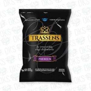 Trassens - Alfajor Premium Negro Caja por 12 Unidades