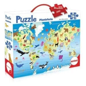 Puzzle 36 Piezas Mapamundi Antex