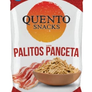 Quento - Palitos Sabor Panceta 100gr - 3 Unidades