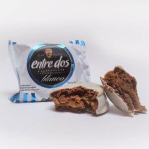 Entre Dos - Alfajor Premium Blanco - 6 Unidades