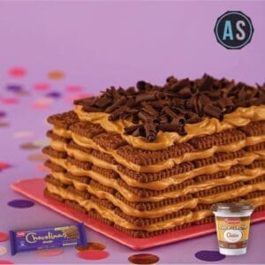 Chocotorta Familiar - Chocolinas + la Serenísima Dulce de Leche