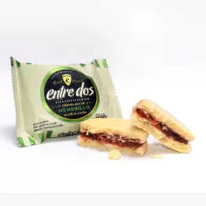 Entre Dos - Alfajor de Membrillo con Baño de Glasé al Limón - 6 Unidades