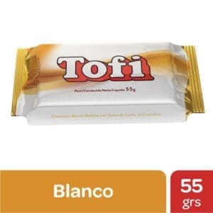 Tofi - Chocolate Blanco Tableta 27gr