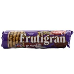 Frutigran - Galletitas de Avena con Chips de Chocolate 255gr - 3 Unidades