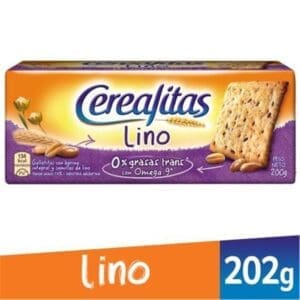 Cerealitas - Galletitas Cereal Semillas Lino 200gr