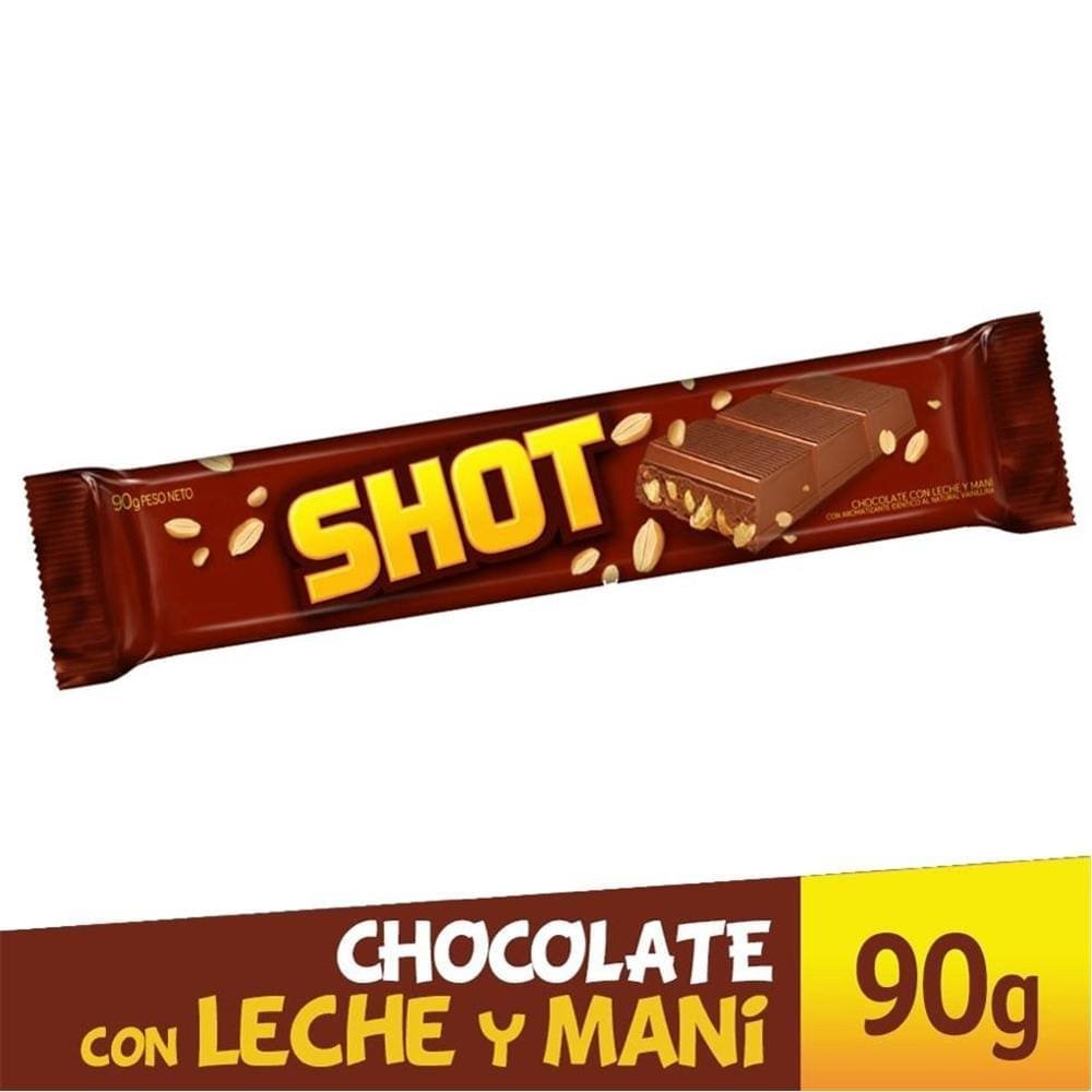Chocolate SHOT Con Mani Paq 35 Grm x unidades ARGENSEND