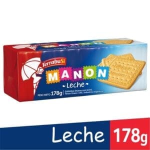 Galletitas Dulces Leche Manon Paquete 178gr