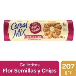 Arcor - Galletitas Cereal Mix Avena Semillas y Chia 207gr