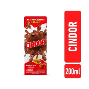 Cindor - Leche Chocolatada 200 - 3 Unidades