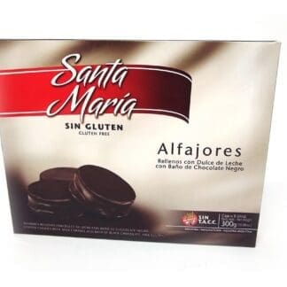 Santa Maria - Alfajor Chocolate Sin Gluten - 6 Unidades