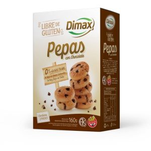 Dimax - Pepas con Chocolate 160gr