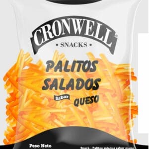 Palitos Salados Sabor Queso Cronwell 100gr - 3 Unidades