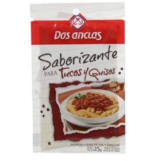 Dos Anclas - condimento para Tucos y Guisos Sobre 25gr - 6 Unidades