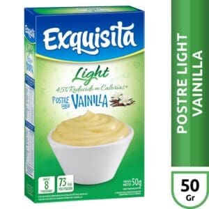 Exquisita - Postre de Vainilla Light Caja 50gr