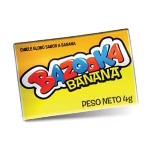 Bazooka - Chicle banana - 10 Unidades