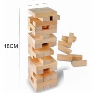 Yenga - Juego de Ingenio Madera 33 Piezas Madera