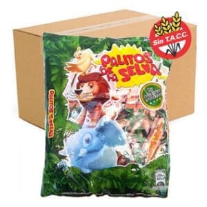 Palitos de la selva Paquete 600gr - Caja x12 Unidades