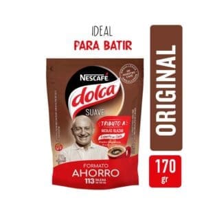 Nescafé - Dolca Café Instantáneo Doypack 170gr