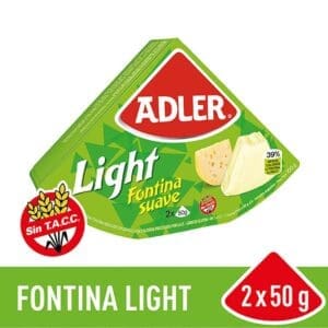 Adler - Queso Fontina Light Caja 100gr