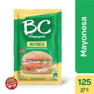 BC la Campagnola - Mayonesa con Aceite de Girasol 125gr
